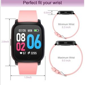 YoYo Fit SmartWatch Fitness Tracker Pink New 📦